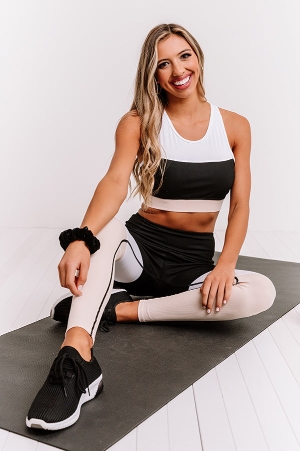 Morning Run Ribbed High Waist Active Legging