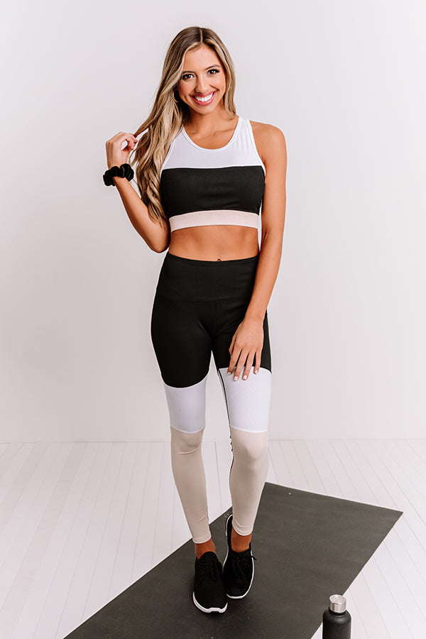 Morning Run Ribbed High Waist Active Legging