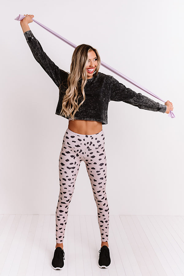 Austin City Limits Acid Wash Crop Top in Vintage Black Image - 1