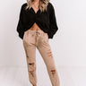 A Touch Of Spice Sweater In Black Image - 1