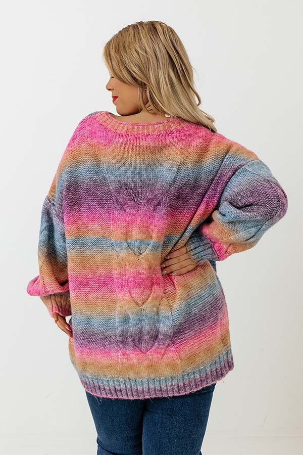 Candy Coated Knit Sweater Curves • Impressions Online Boutique