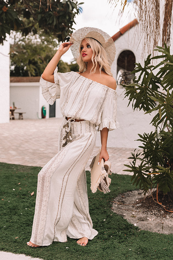 Headed To The Hamptons Knit Pants