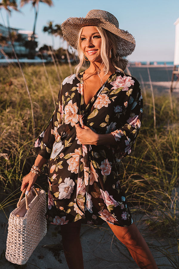Sunning South Of France Chiffon Overlay