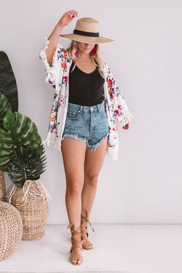 Lulu Floral Kimono