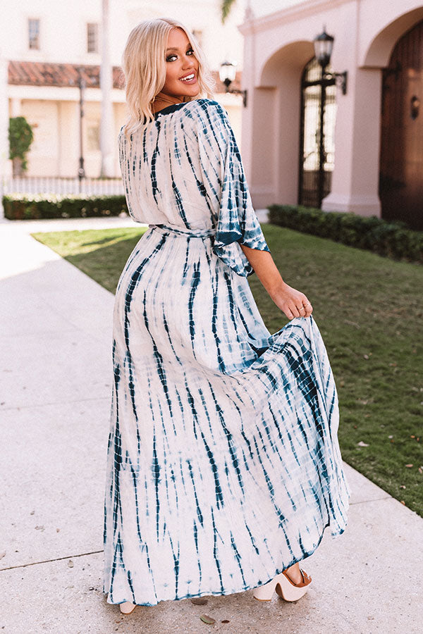 tie dye maxi dress short sleeve Vibrant Red Tie-dye Short Sleeve Maxi Dress