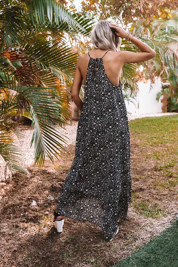 Slip Into Floral Maxi Dress