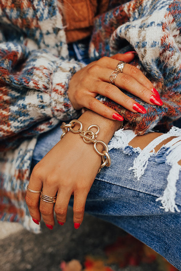 Popular Places Link Bracelet