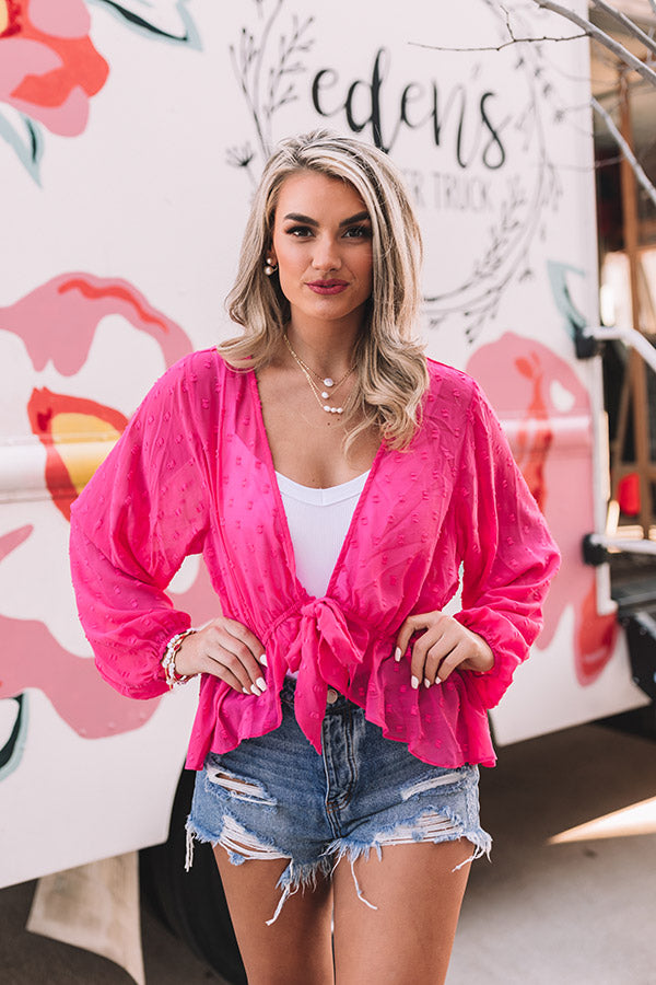 Palm Beach Babe Chiffon Top