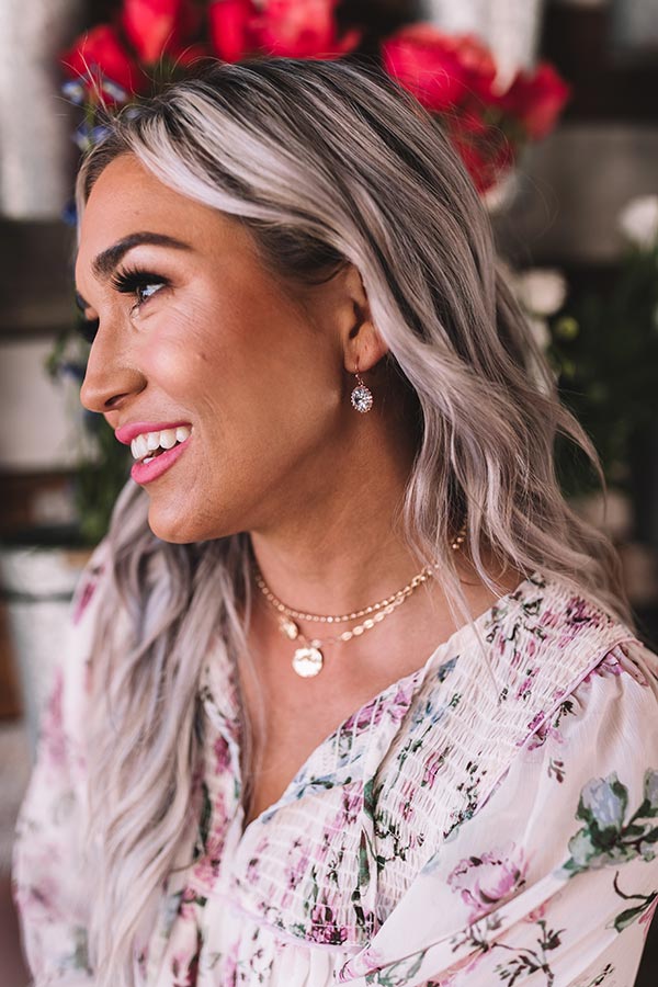 Wrapped In Sparkles Crystal Earrings