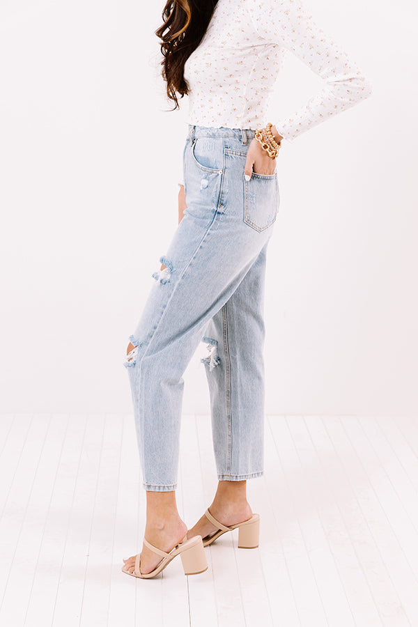 The Berlyn High Waist Relaxed Skinny