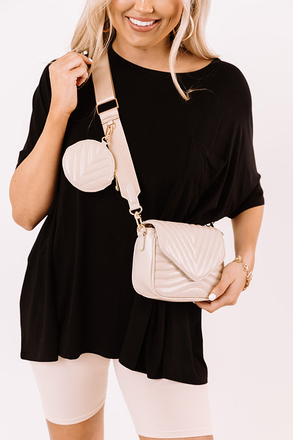 Easy To Love Faux Leather Crossbody