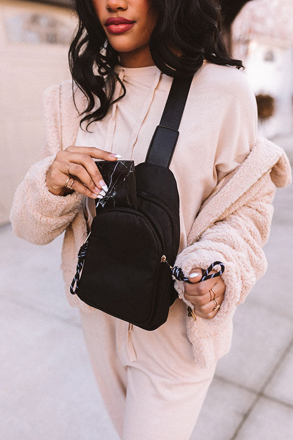 Weekend Shoulder Bag In Black
