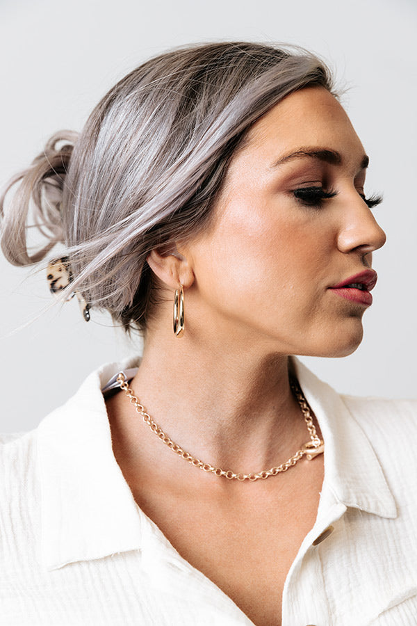 Meet Cute Hoop Earrings