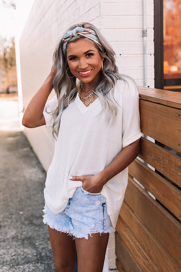 Hopes And Dreams Shift Top In White
