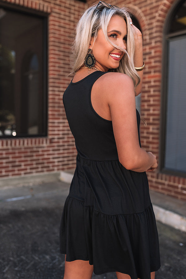 Beach Weekend Tiered Romper In Black Impressions Online Boutique Beach Weekend Tiered Romper In Black Impressions Online Boutique