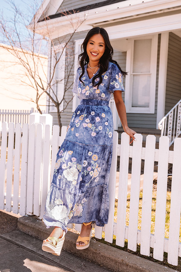tie dye embroidered dress Tie Dye Embroidered Shirt Dress