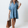 Across The Country Chambray Dress Image - 1