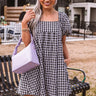 Favorite Playlist Gingham Dress Image - 1
