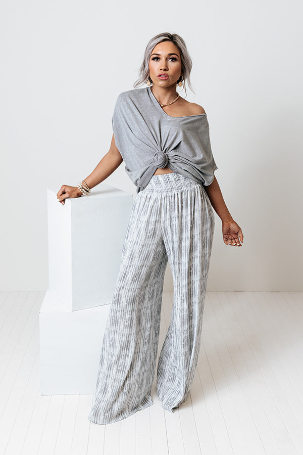 Endlessly Yours Shift Tee In Grey