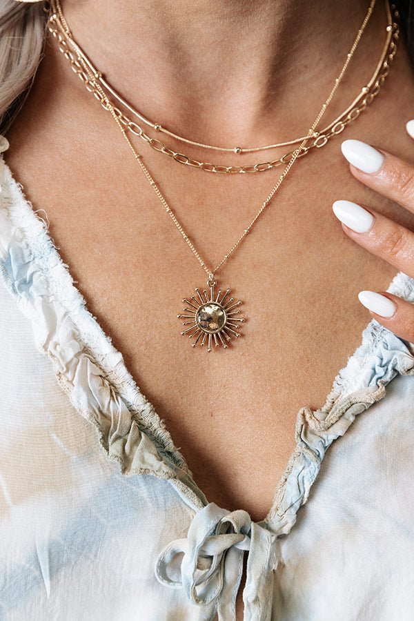 Sierra Sunset Layered Necklace