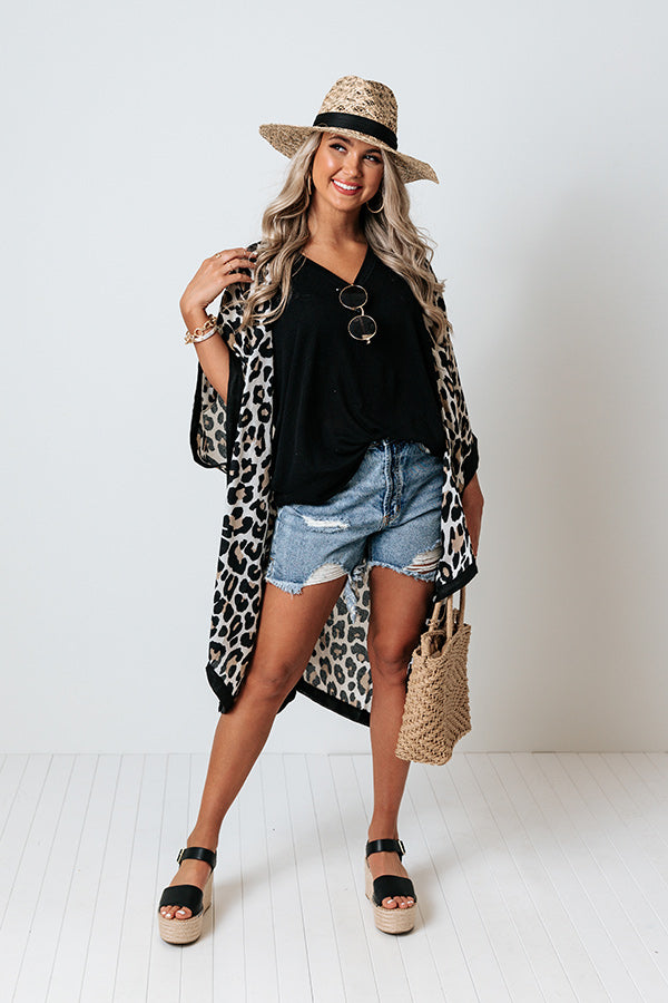 Darling Heart Leopard Overlay In Ivory