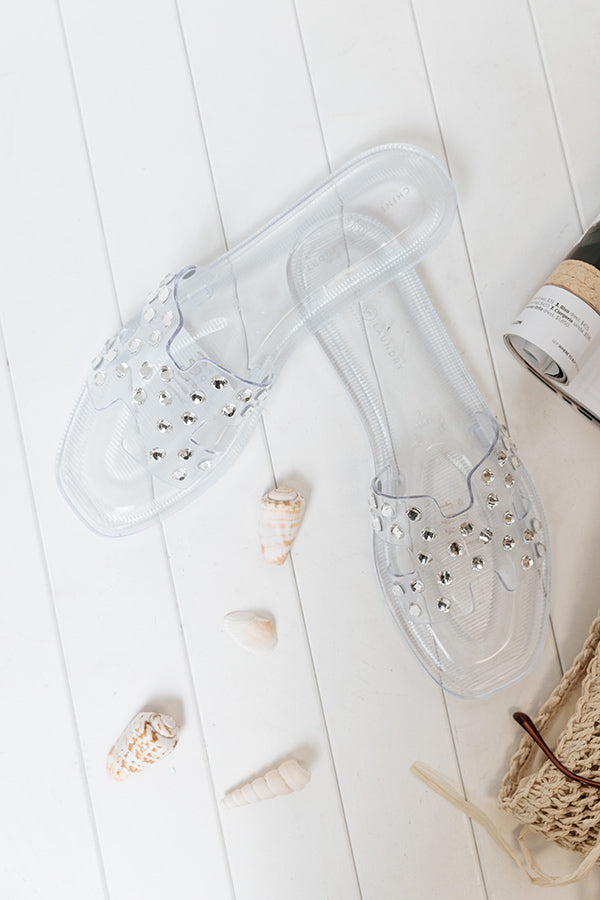 Charli Jelly Sandal in Clear