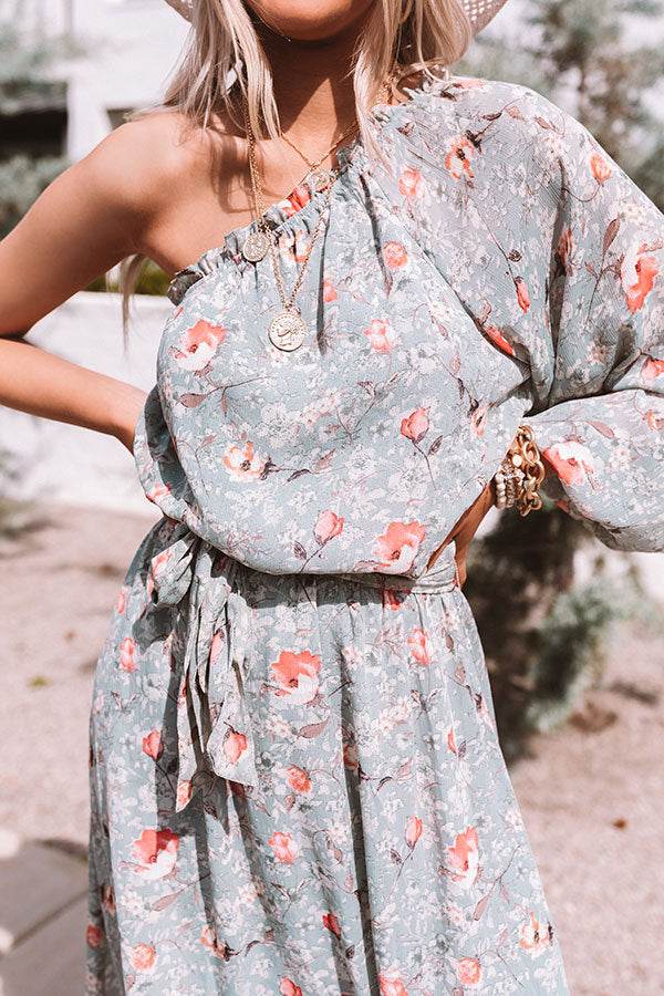 Summertime Romance Floral Midi Dress Summertime Romance Floral Midi Dress