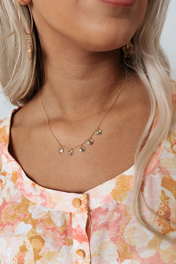 Sunny Dip Necklace