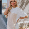 Live And Learn Colorblock Knit Top Image - 1