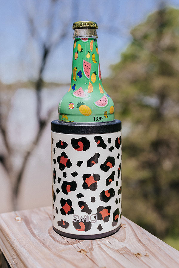 Luxy Leopard Combo Can+Bottle Cooler