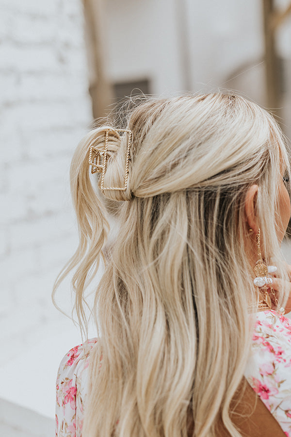 Renew My Love Hair Claw Clip