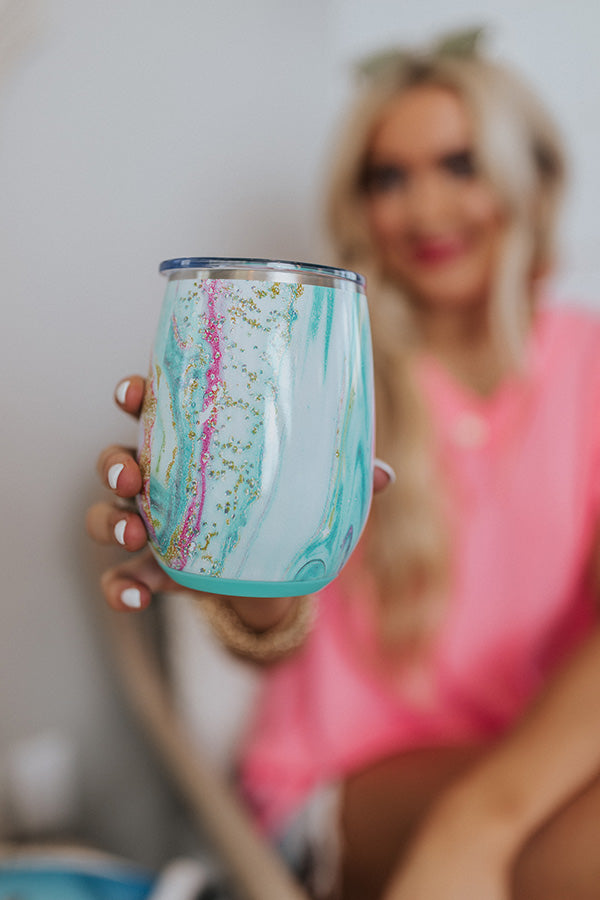 Wanderlust Stemless Wine Cup