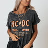 AC/DC Who Made Who Vintage-Wash Graphic Tee Image - 1