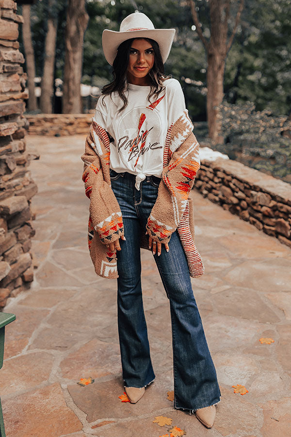 David Bowie Silhouette Vintage-Print Graphic Tee