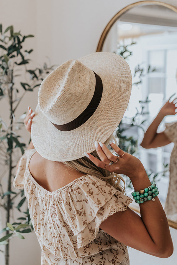 Friendly Exchange Raffia Hat