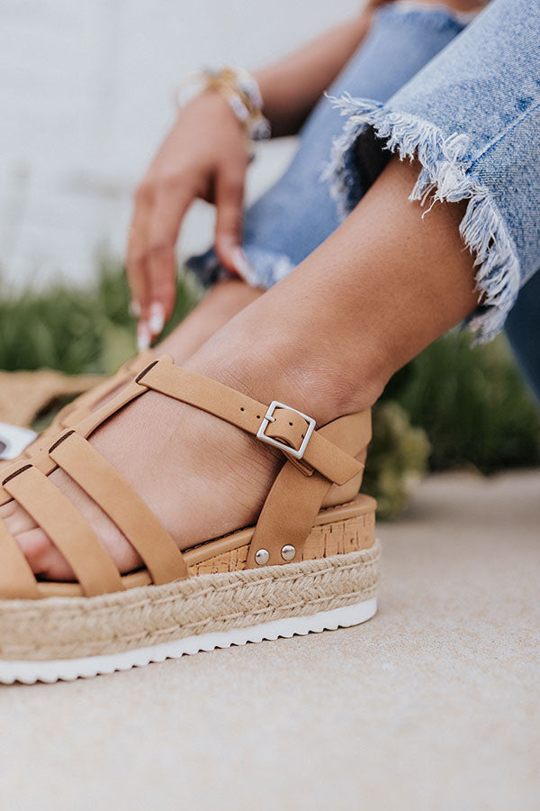 Flipmoda casual espadrille platform on sale sandals