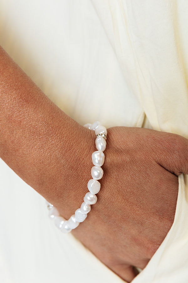 Stolen Kiss Fresh Water Pearl Bracelet