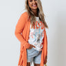 Chic Journey Cardigan In Coral Image - 1