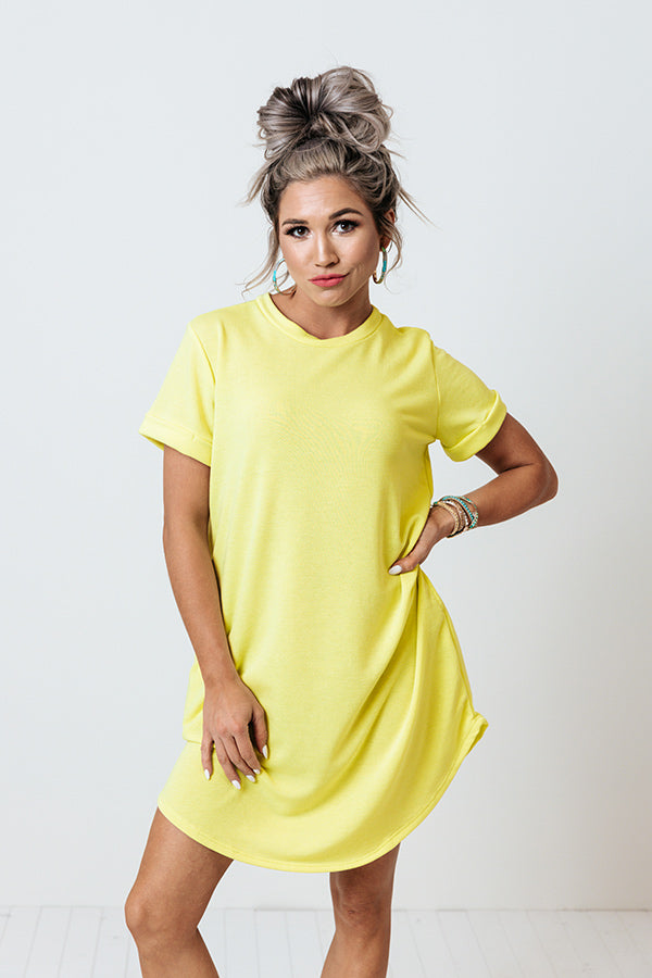 New Adventure T-Shirt Dress In Neon Yellow – Impressions Online Boutique New Adventure T-Shirt Dress In Neon Yellow – Impressions Online Boutique