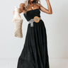 Coronado Crush Smocked Midi In Black Image - 1