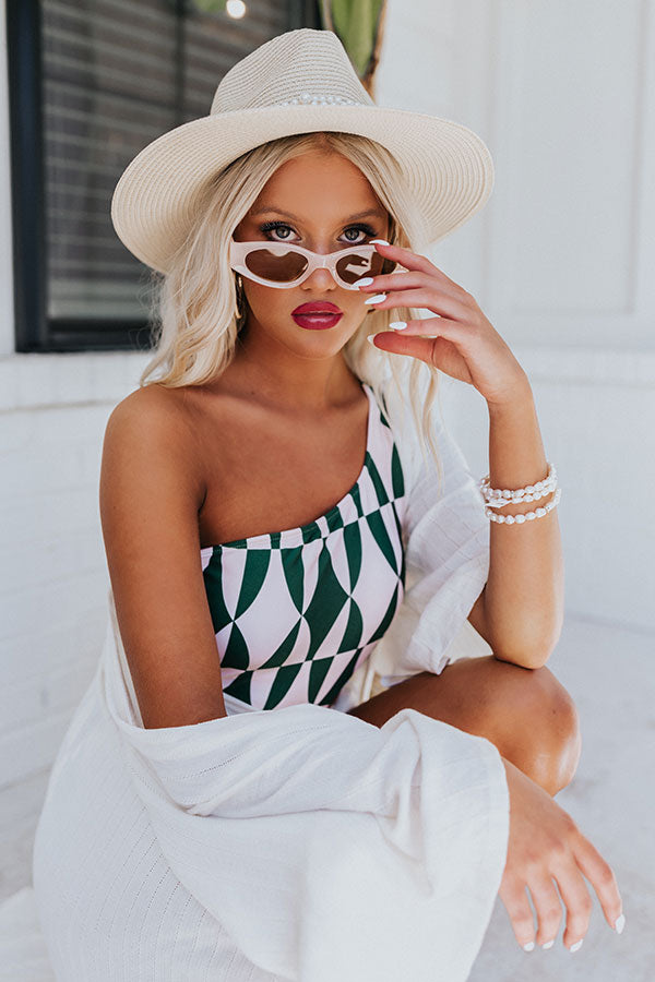 Poolside Luxe Sunnies in Natural