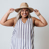 Free Soul Stripe Tank  Curves Image - 1
