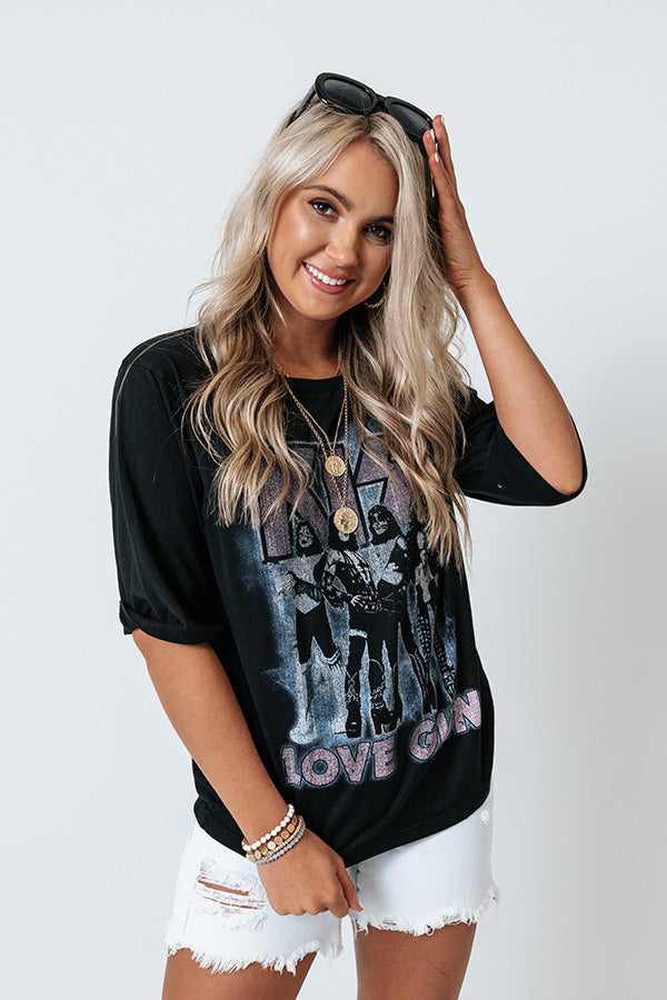 Kiss Love Gun Tee