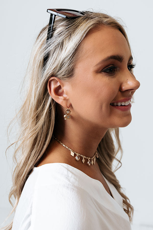 Tinsley Hoop Earrings in Gold