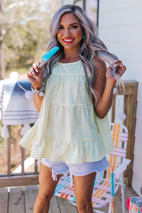 Happy Hour Delight Tiered Top