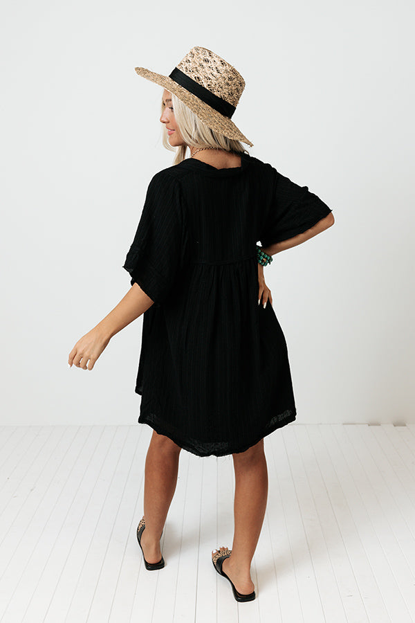 Fairy Dust Babydoll Dress In Black Impressions Online Boutique Fairy Dust Babydoll Dress In Black Impressions Online Boutique