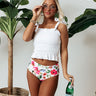 Resort Report Smocked Tankini Image - 1