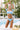 Beach Dip Smocked Bikini Top in Sky Blue