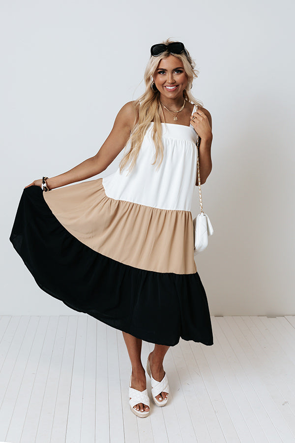 Sunday Drive Colorblock Dress