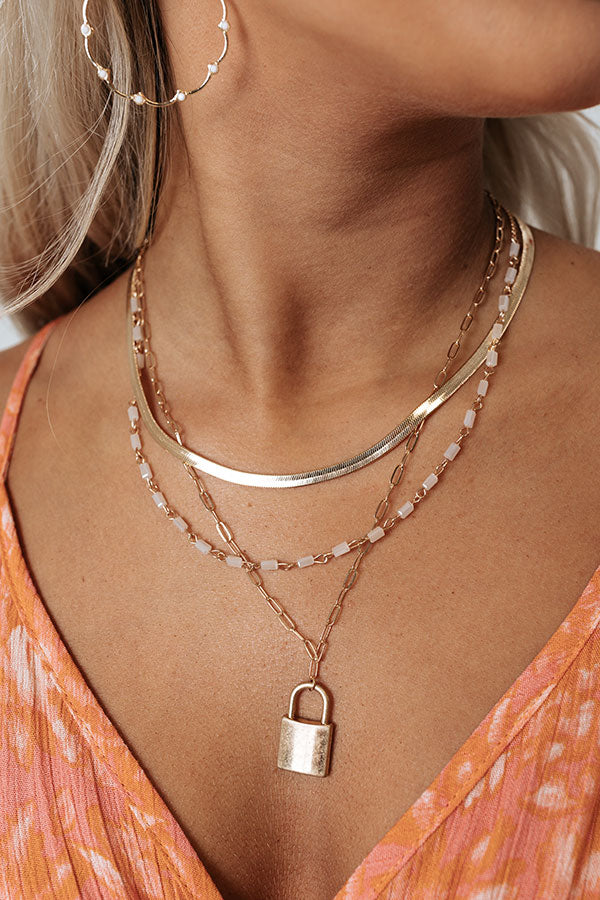 Eyes On Paradise Layered Necklace